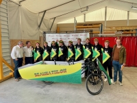 24 heures de Beaune - Beaunathlon s’élance en mode Rasta Rockett : un vélo, une équipe, une mission solidaire !