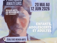 Beaune Côte & Sud – Exposition collective des ateliers amateurs de l’École des Beaux-Arts du 20 mai au 12 juin
