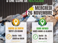 Découvrir les coulisses du tri et du recyclage à l’occasion de la Semaine Européenne de la Réduction des Déchets
