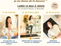 Beaune - Le prochain Atelier Ressentir avec Anouk Half, kinésiologue, le lundi 13 mai