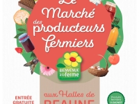 Beaune - Retour du Marché des Producteurs Fermiers avec « Bienvenue à la ferme les samedi 20 et dimanche 21 avril 