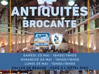 Beaune - La brocante de Pentecôte de l’AS Beaune de retour sous les Halles ce week-end