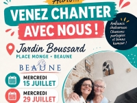 Beaune - Un karaoké géant de chansons françaises ce soir au Jardin Boussard