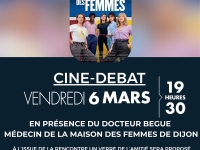 Beaune – Ciné-débat : « La Maison des femmes » à l’honneur pour la Journée internationale des droits des femmes