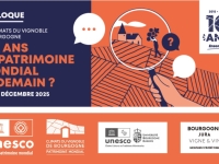 Un colloque inédit les 3, 4 et 5 décembre : « Les Climats du vignoble de Bourgogne :  dix ans de Patrimoine mondial ! Et demain ? » 