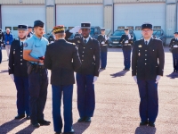 Beaune - Trois gendarmes décorés lors de la prise de commandement de la compagnie 