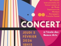 Beaune - Le Conservatoire Musique et Danse Beaune Côte & Sud en concert ce jeudi à l’École des Beaux-Arts