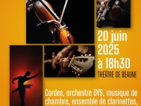 Théâtre de Beaune - Concert de fin d’année du Conservatoire de Beaune : musique et danse en harmonie ce vendredi