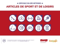 Beaune Côte & Sud - Les déchèteries accueillent désormais les articles de sport et loisirs