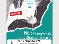 Paris-l’Hôpital - Une soirée à la découverte des chauves-souris le 5 septembre