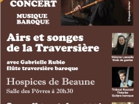 Beaune – La musique baroque s’invite dans la Salle des Pôvres avec « Airs et Songes de la Traversière » le 3 octobre