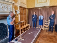 Le lieutenant-colonel Amal Ayoubi quitte la compagnie de Beaune pour l’École de guerre à Paris