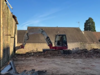 Beaune - Un futur parking de 120 places en chantier rue du Faubourg Bretonnière