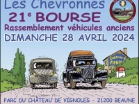 Beaune - 21e bourse de véhicules anciens avec Les Chevronnés à Vignoles le dimanche 28 avril 