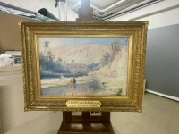 Musée des Beaux-Arts de Beaune – Série « Trésors cachés » : la lumière de l’Algérie avec « L’Oued Kantara », un Orient flamboyant signé Félix-Jules Naigeon
