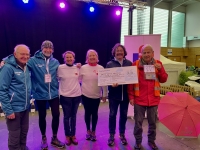 Beaune – 998 € collectés au profit de la Ligue contre le cancer grâce à la marche nordique et à la randonnée