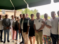 Beaune - Un don de 2 000 € remis à l’association « César marche avec vous » par le Kiwanis et le Rotary