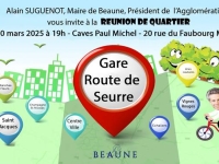 Beaune – Réunion de quartier ce jeudi 20 mars pour les habitants des secteurs de la gare & Route de Seurre