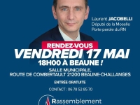 Beaune - Rassemblement National : réunion publique avant les élections européennes du 9 juin