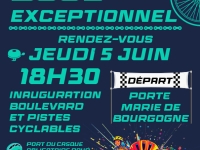 Beaune - Tous en selle pour le Roul’Boul’ spécial piste cyclable du jeudi 5 juin 