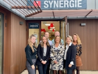 Beaune – L’agence d’intérim Synergie inaugure ses nouveaux locaux et agrandit son équipe