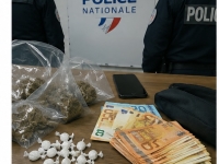 Beaune - Une affaire de stupéfiants démantelée : un couple interpellé avec cocaïne, cannabis et près de 2 000 € en espèces