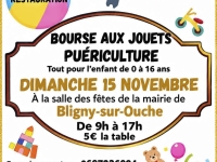 Bligny-sur-Ouche – Une bourse aux jouets et à la puériculture le 15 novembre