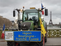 Bourgogne - Franche-Comté - Agriculteurs en colère : Les tracteurs de la Coordination Rurale BFC à Paris