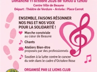 Beaune – « Les Pas du C(H)œur », une marche solidaire pour les femmes atteintes d’un cancer du sein les 10 et 11 octobre