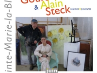 Sainte-Marie-la-Blanche - Peintures et volumes à l’honneur au « 26 Le Hangar » avec Catherine Goursolas et Alain Steck du 12 au 28 juin