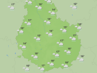 Météo du week-end – La perturbation pluvieuse campe encore en Côte d’Or