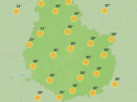 Météo en Côte d’Or – Dernier week-end des vacances très ensoleillé et chaud