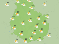 Météo en Côte d’Or – Le beau temps sera de la partie cette semaine avec dégradation vendredi