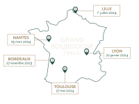 Grand Tour Bourgogne - La nouvelle expérience originale des vins de Bourgogne dans toute la Trance