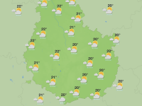 Météo Côte d’Or – Un beau début de semaine avec une dégradation dès mercredi