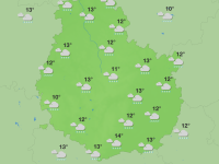 Météo Côte-d’Or – Une semaine de pluie jusqu’à vendredi