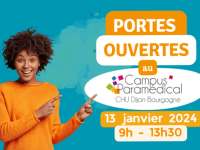 CHU Dijon-Bourgogne - Journée portes ouvertes au Campus Paramédical le samedi 13 janvier