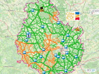 Côte-d'Or - Circulation encore délicate localement ce jeudi matin