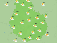 Météo en Côte-d’Or – Bel ensoleillement en début de semaine et pluie en fin