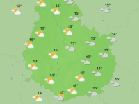 Météo en Côte d'Or – Une semaine contrastée : pluie, éclaircies et bel ensoleillement au programme !