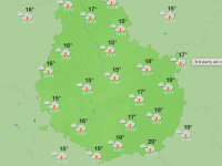 Météo en Côte-d’Or – Un week-end entre nuages et éclaircies