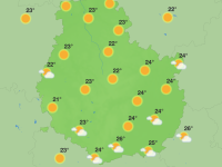 Météo en Côte-d’Or – Une semaine de baisse des températures et moins de pluie