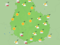 Météo en Côte-d’Or – Une semaine entre soleil, brumes et fraîcheur hivernale  