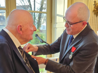 Côte-d'Or : Georges Vandriesse, 101 ans, ancien résistant, décoré de la Légion d'honneur