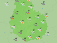 Météo en Côte-d’Or – Fin de ce week-end de l’Ascension : un temps instable et orageux 