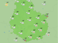 Météo en Côte-d’Or - Une semaine instable avec orages, averses et quelques éclaircies