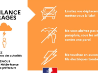 La Côte-d’Or en vigilance orange « Orages » à partir de 16 h et jusqu’à minuit