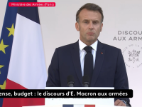 Discours d’Emmanuel Macron aux armées : le président de la République annonce des efforts budgétaires pour la défense de 3,5 milliards d’euros en 2026 et 3 milliards en 2027