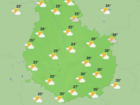 Météo en Côte-d’Or – Une semaine contrastée entre soleil, nuages et averses