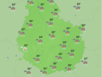 Météo en Côte-d’Or – Week-end mitigé avec orages, accalmies et ciel voilé